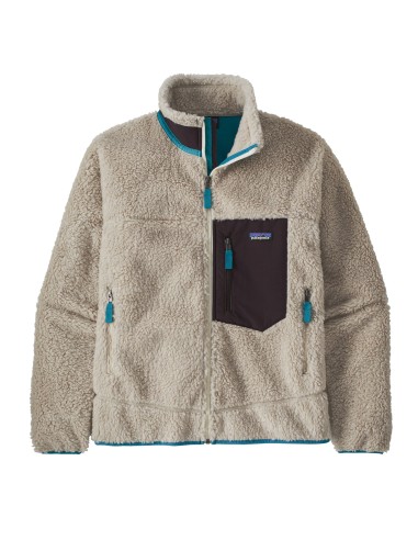 Patagonia Classic Retro-X Fleece Jacket Natural / Obsidian Plum Amélioration de cerveau avec