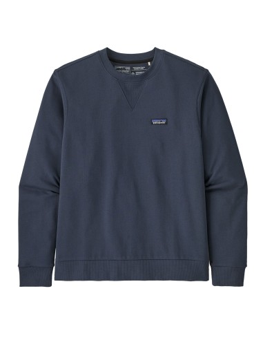 Patagonia Regenerative Organic Certified Cotton Crewneck Sweatshirt Smolder Blue les ctes