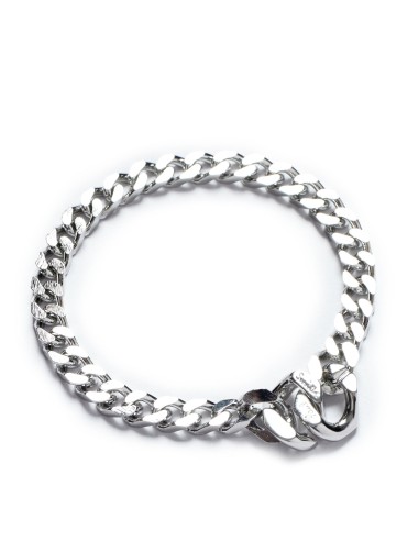 Paul Smith Bracelet Curb Chain Bracelet Silver Paris Déstockage Promo