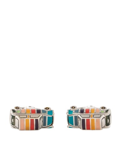 Paul Smith Artist Stripe Mini Cufflinks Silver s'inspire de l'anatomie humaine