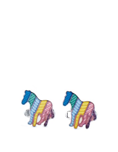 Paul Smith Cufflink Broad Zebra Multi de l' environnement