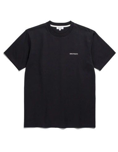 Norse Projects Johannes Logo T-Shirt Black 50-70% off 