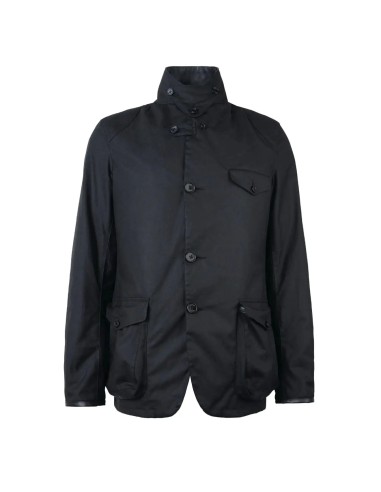 Barbour Beacon Sports Wax Jacket Black offre 