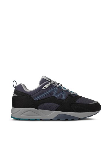 Karhu Fusion 2.0 Jet Black / Deep Lagoon rembourrage situé sous