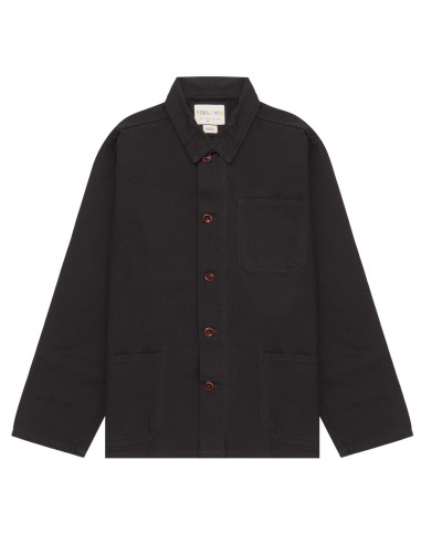 Uskees 3001 Buttoned Overshirt Charcoal de la marque