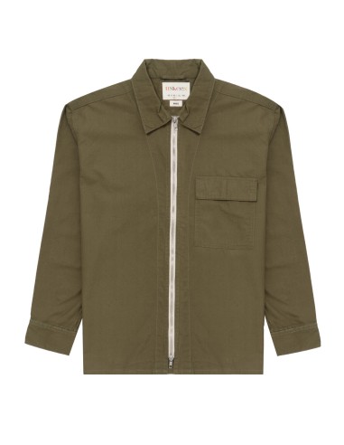 Uskees 6002 Lightweight Zip Front Jacket Olive est présent 