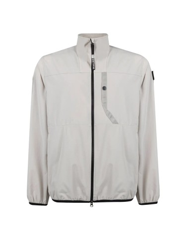 ST95 4 Way Stretch Zip Through Jacket Light Grey Profitez des Offres !