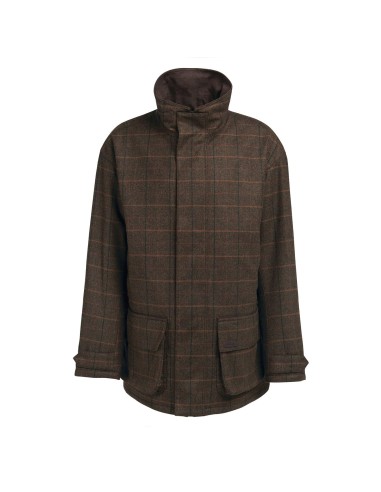 Barbour Wool Beaconsfield Jacket Burnhill Brown Check de l' environnement