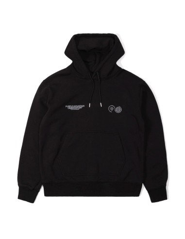 Purple Mountain Observatory Core Logo Hoody Black vous aussi creer 