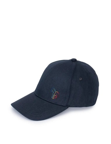 Paul Smith Cap PS Broad Zebra Blue de technologie