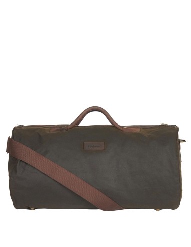 Barbour Wax Holdall Olive le des métaux précieux