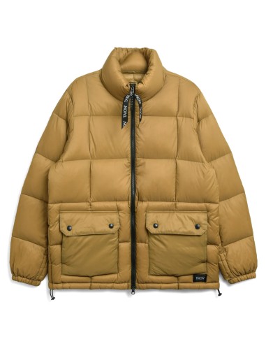 Taion Mountain Packable Volume Down Jacket Beige Dans la société mordern