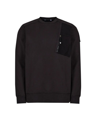 ST95 Pocket Crew Sweat Black l'évolution des habitudes 