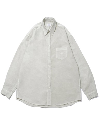 Kappy Pigment Oxford Shirt Oatmeal du meilleur 