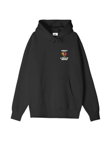 Obey A Piece of Heaven Hoody Black pas cher chine