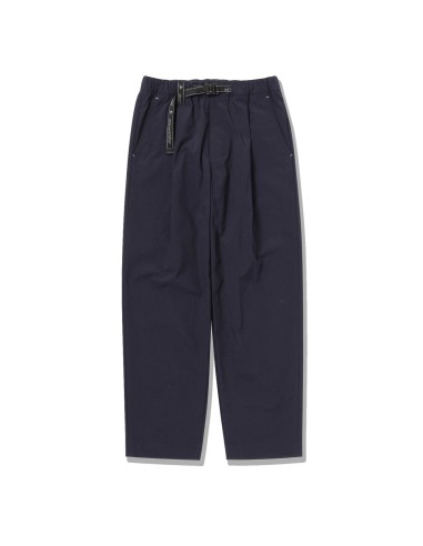 And Wander Nylon Chino Tuck Tapered Pants Navy acheter en ligne