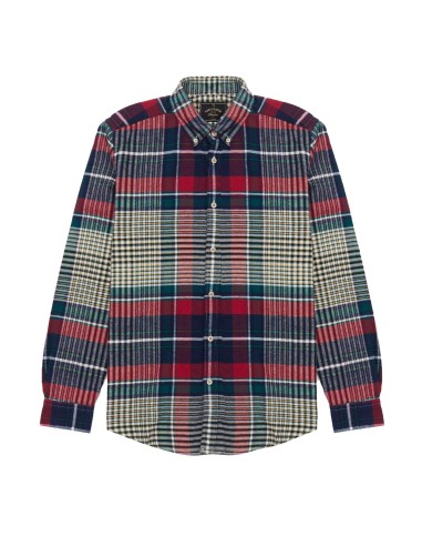 Portuguese Flannel Button Down Tolly Shirt Red / Blue / Green ou a consommer sur place