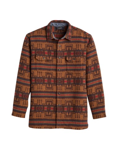 Pendleton Driftwood LS Shirt Harding Gold / Navy commande en ligne