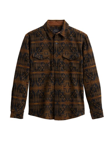 Pendleton La Pine Overshirt Harding Trail Slate shop