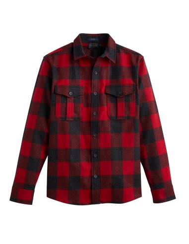 Pendleton Scout Shirt Red / Oxford Buffalo Check Découvrez la collection