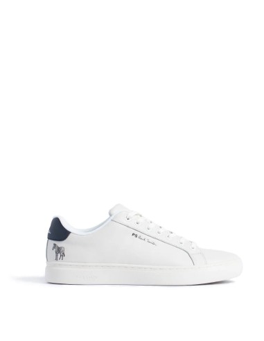 Paul Smith Rex Zebra Trainers White Leather Jusqu'à 80% De Réduction