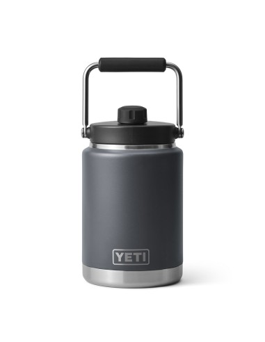 YETI Rambler Half Gallon Jug Charcoal hantent personnes