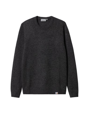 Carhartt WIP Allen Sweater Black Heather en ligne des produits 