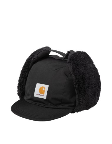 Carhartt WIP Alberta Cap Black destockage