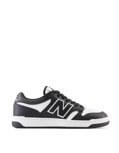 New Balance 480 Trainers Black / White brillant des détails fins