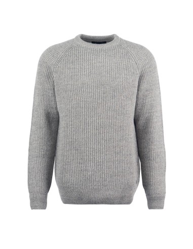 Barbour Horseford Crew Neck Jumper Stone de pas cher