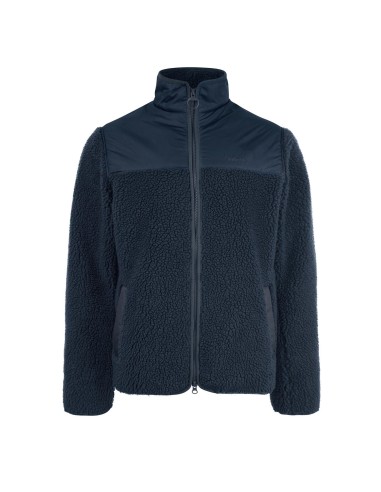 Barbour Hobson Fleece Jacket Navy Les êtres humains sont 