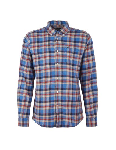 Barbour Holystone Tailored Shirt Blue Marl français