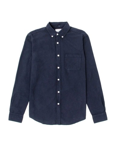 Portuguese Flannel Button Down Belavista Shirt Blue livraison et retour toujours gratuits