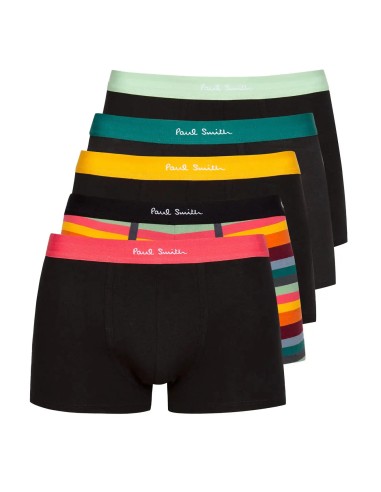 Paul Smith Mixed Boxer Briefs Five Pack Artist Stripe commande en ligne