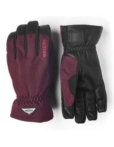 Hestra Power Short 5 Finger Glove Bordeaux JUSQU'A -70%! 