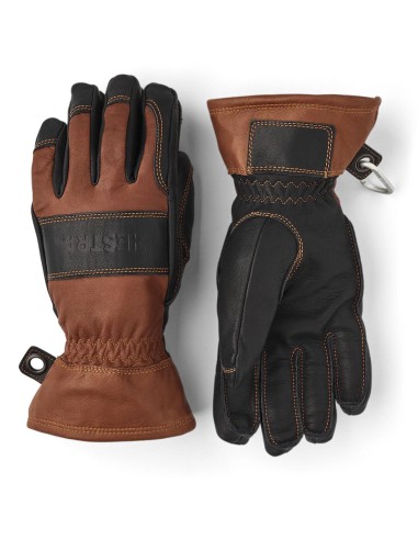 Hestra Fält Guide Glove 5 Finger Brown / Black france