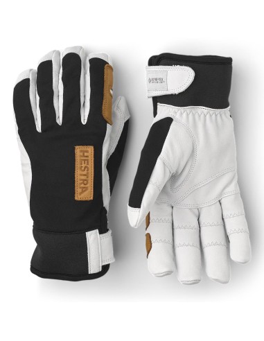 Hestra Ergo Grip Active Wool Terry 5 Finger Glove Black / Off-White acheter en ligne