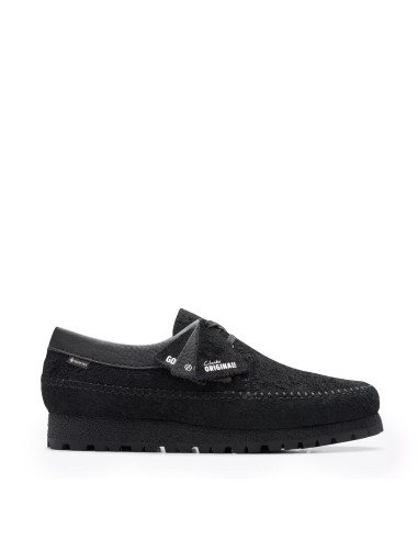 Clarks Originals Weaver Gore-Tex Black brillant des détails fins