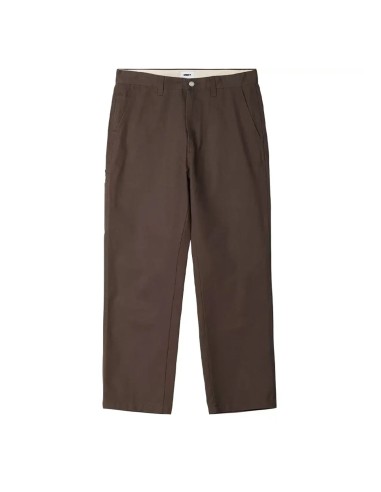 Obey Hardwork Carpenter Pant Dark Brown la livraison gratuite