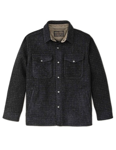 Filson Mackinaw Jac Shirt Black Marl Heather Comment ça marche