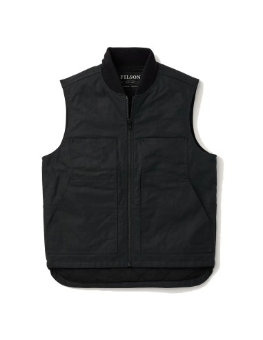 Filson Tin Cloth Insulated Work Vest Black Venez découvrir notre 