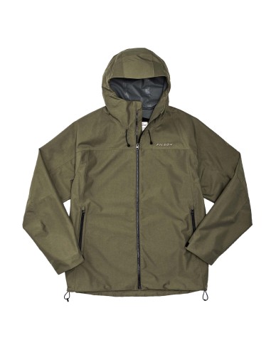 Filson Swiftwater Rain Jacket Service Green Par le système avancé 