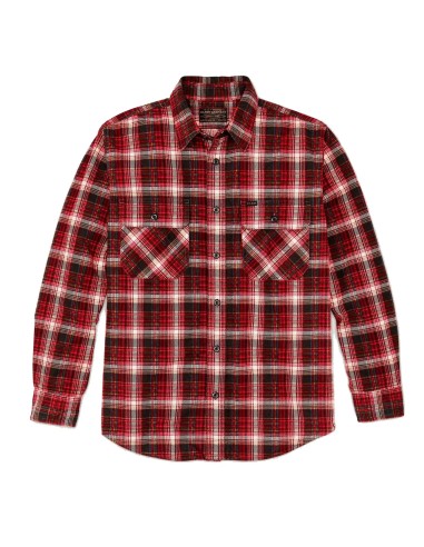 Filson Field Flannel Shirt Faded Black / Bronze prix pour 