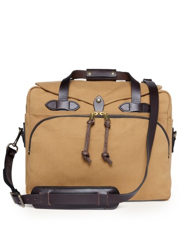 Filson Rugged Twill Padded Computer Bag Tan acheter en ligne