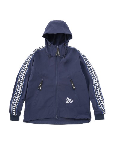 And Wander x Maison Kitsune Trak Hoodie Navy paiement sécurisé