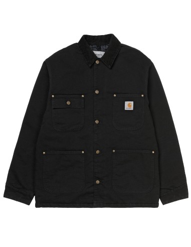 Carhartt WIP OG Chore Coat Black / Black Aged Canvas outlet