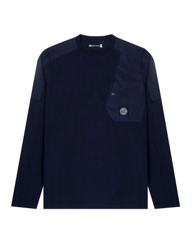 ST95 L/S Seasonal Tee Navy du meilleur 