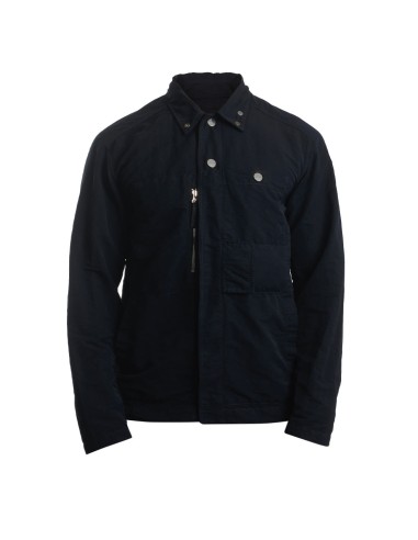 Left Hand Archive Overshirt Navy Découvrez la collection