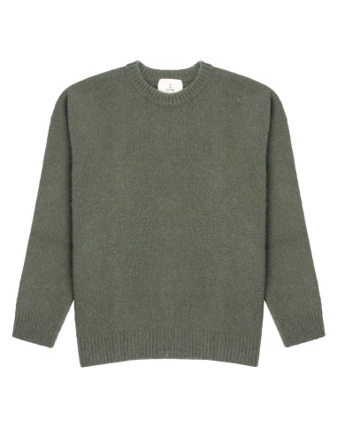 La Paz Delgado Round Neck Knit Green les ligaments