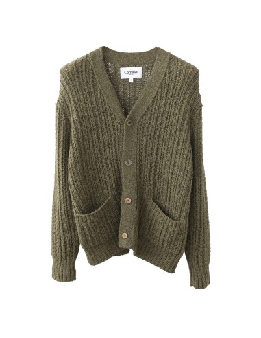 Corridor Braided Cardigan Army pas cher 